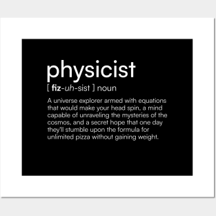 Physicist Definition Posters and Art